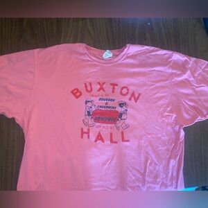 Buxton Hall Pink Graphic T-Shirt